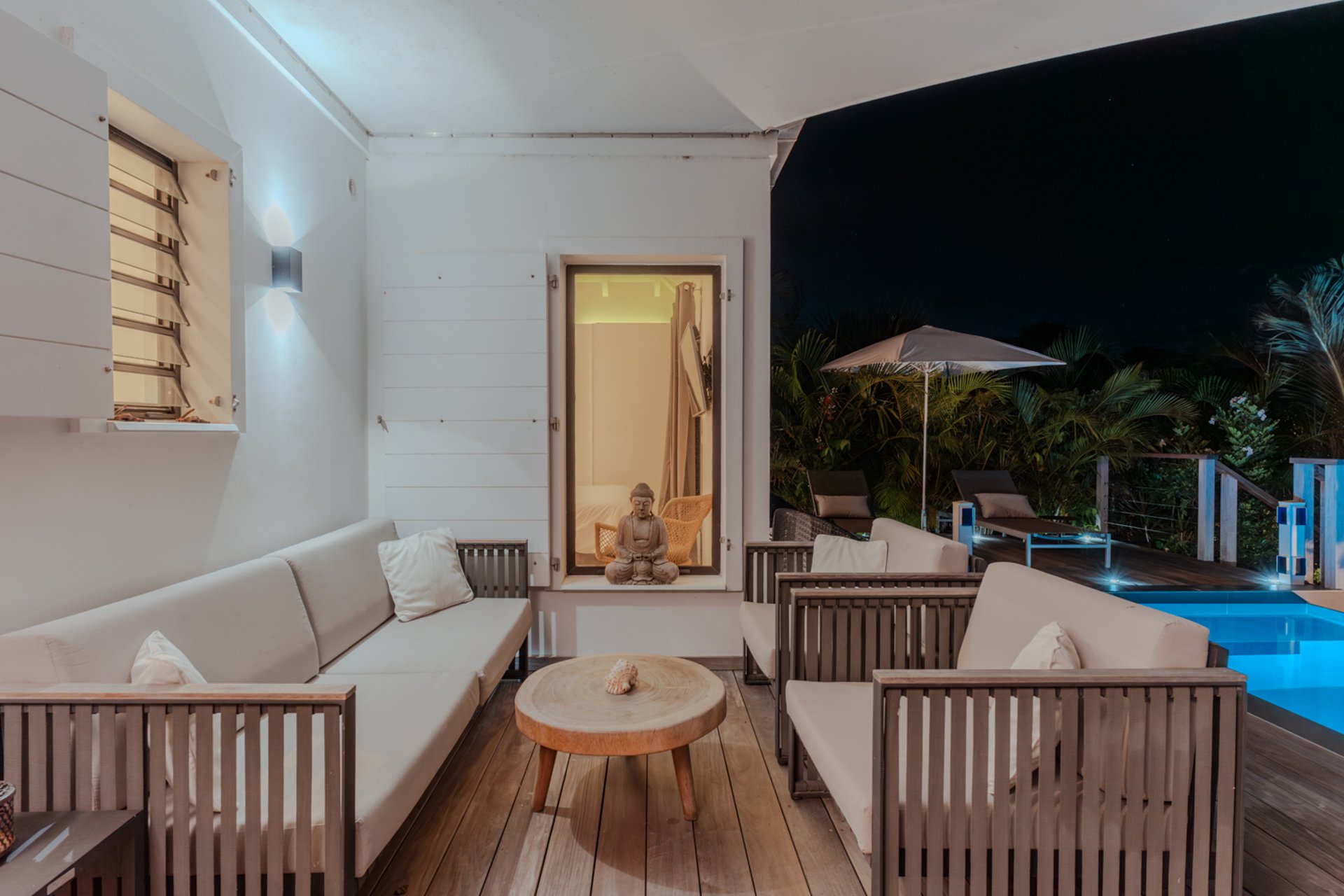 terrace at Villa Cozy Amancaya