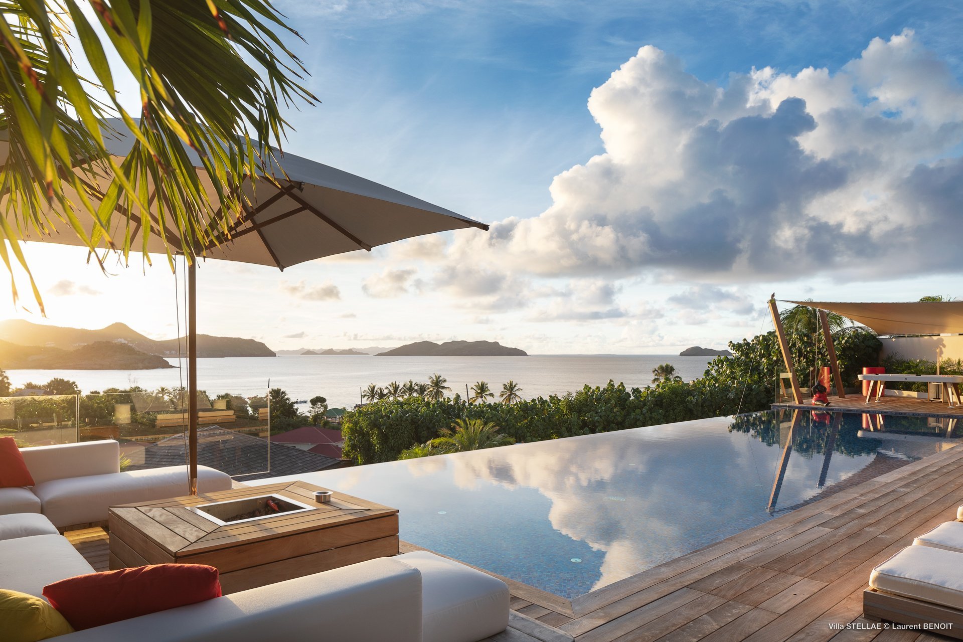 pool at Villa Stellae