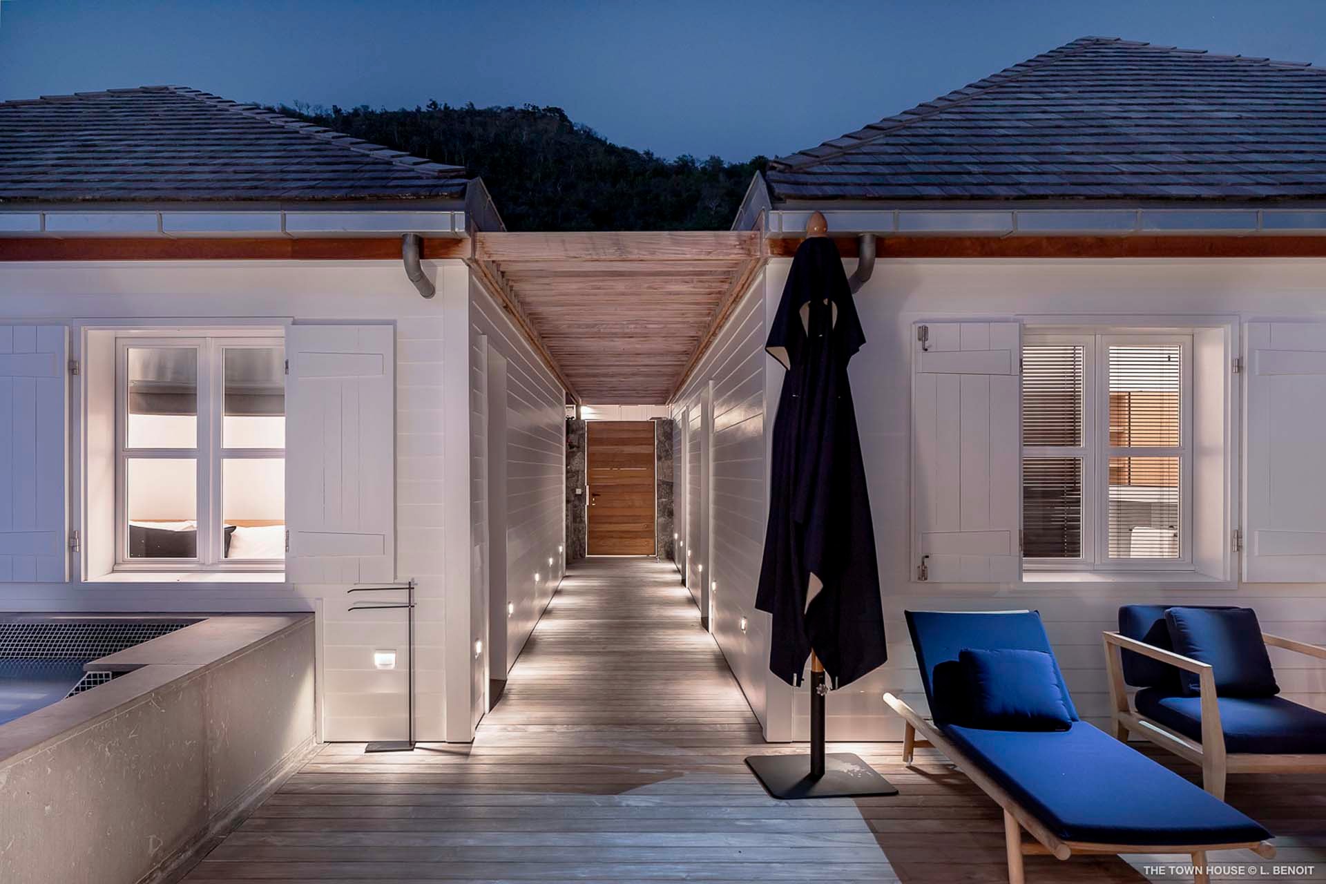 Terrace at Villa The Town House