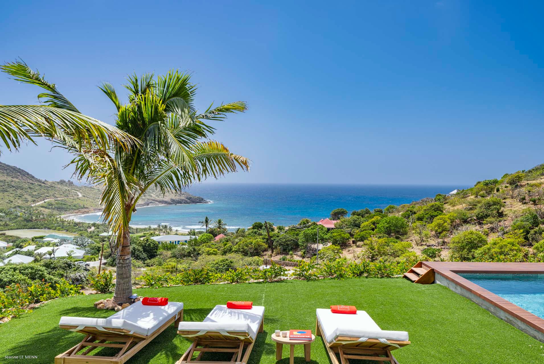 ocean view at Villa Amalur