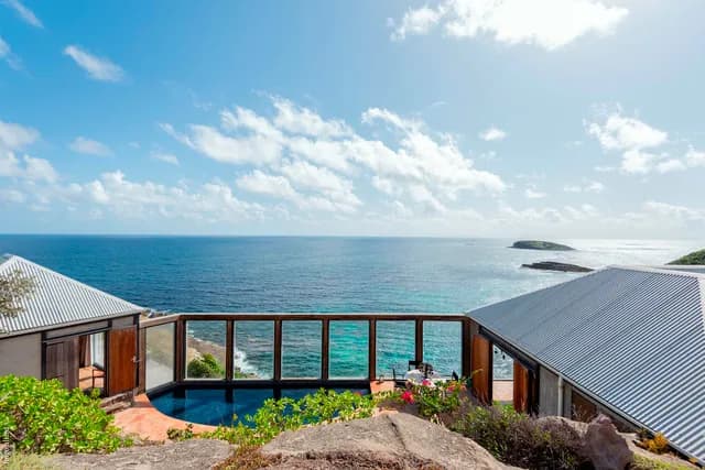 Pool at Villa Arapede in Pointe Milou - St. Barts Villa Rental