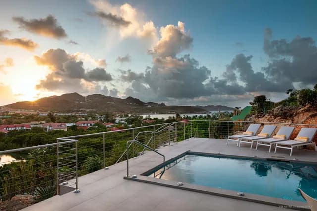 Pool at Villa Astra in St. Jean - St Barts luxury vacation rental
