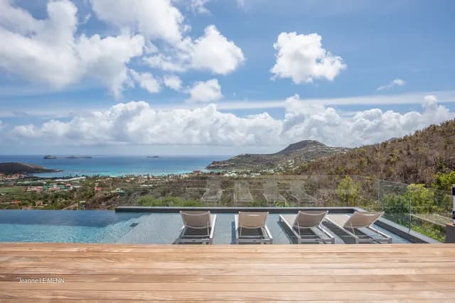 pool at Villa Bastide in Lurin - St. Barth Villa Rental