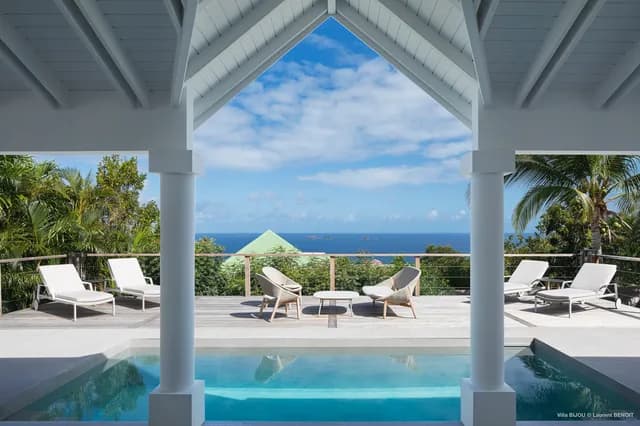 pool at Villa Bijou in Flamands - St. Barts Villa Rental