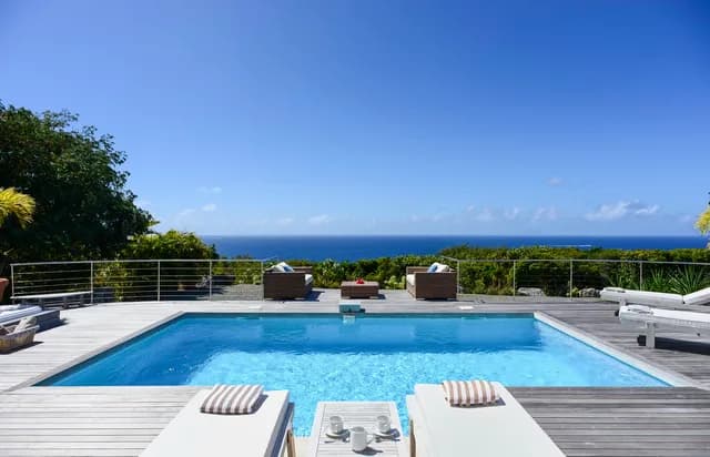 pool at Villa Costa Nova in Gouverneur - St. Barts Villa Rental