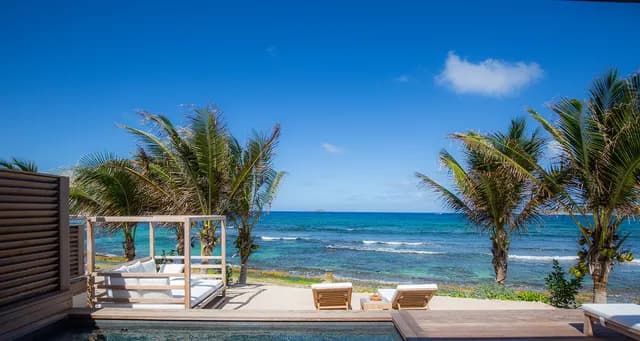 11_Villa_Greenheart_Terrace-header at Villa Greenheart in Anse des Cayes - St. Barts Villa Rental