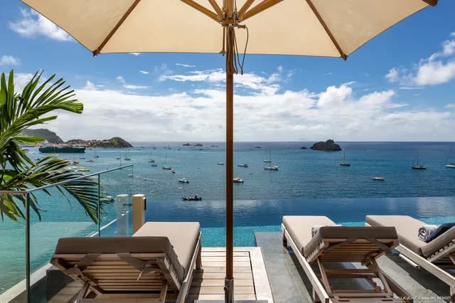 pool at Villa June in Corossol - St Barts luxury vacation rental