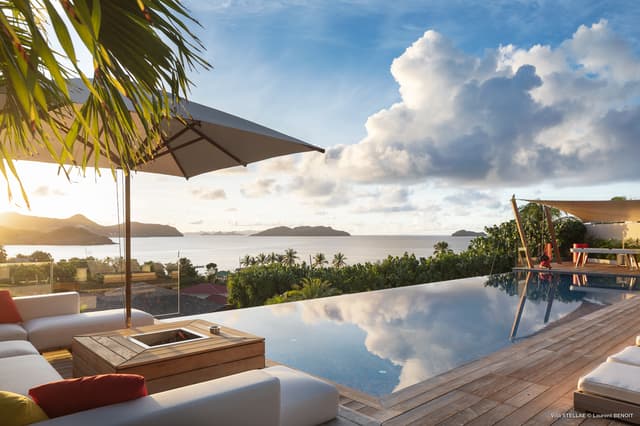 pool at Villa Stellae