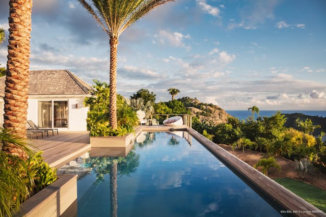 pool at Villa Bel Air