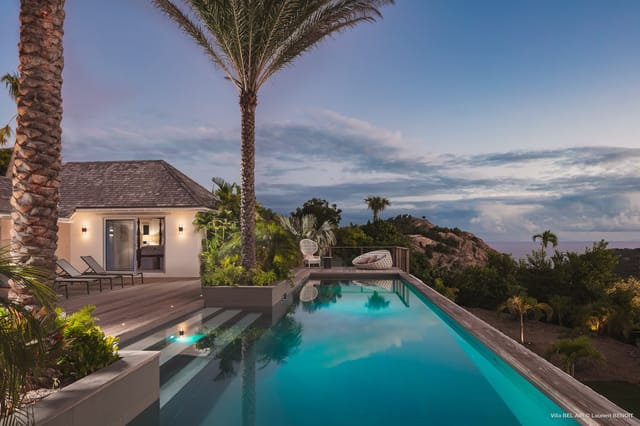 pool at Villa Bel Air