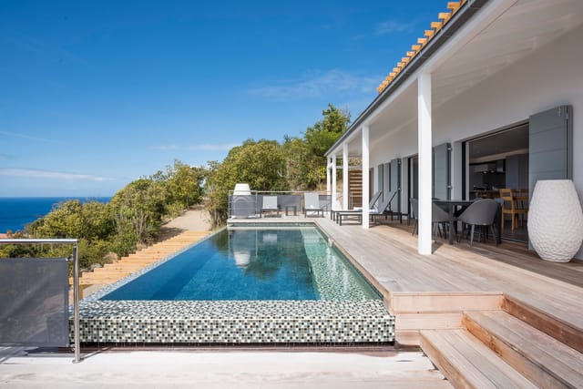 pool at Villa Belharra