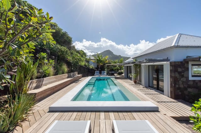 pool at Villa Borderline