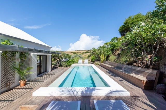 pool at Villa Borderline