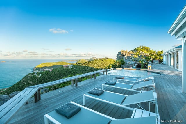 pool at Villa Byzance