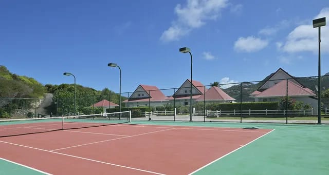 12-tennis-court-header at Villa Cap Frehel in St Barts - St Barts luxury vacation rental
