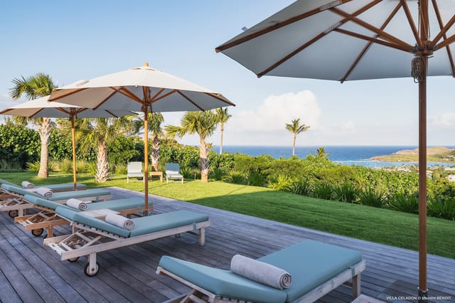 pool at Villa Celadon