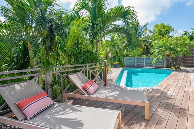 pool at Villa Chouchou