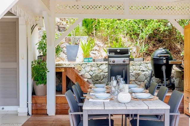 terrace at Villa Chouchou