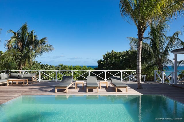 pool at Villa Citron Vert in St Barts - St Barts luxury vacation rental