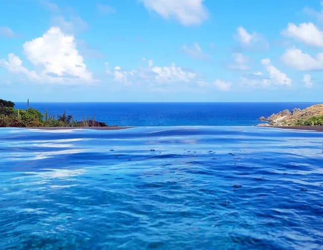 pool at Villa Coco Rock in St Barts - St Barts luxury vacation rental