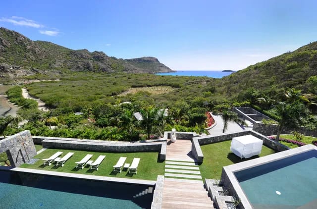 pool at Villa Dunes in St Barts - St Barts luxury vacation rental