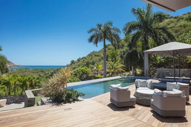 pool at Villa Dunes in St Barts - St. Barts Villa Rental