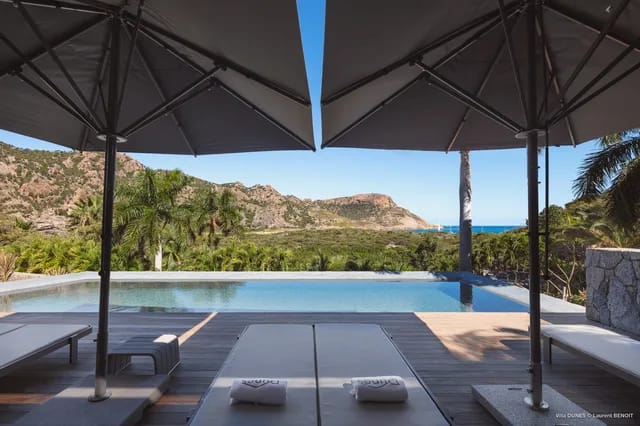 pool at Villa Dunes in St Barts - St. Barth Villa Rental