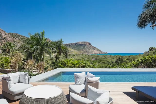 pool at Villa Dunes in St Barts - St Barts luxury vacation rental