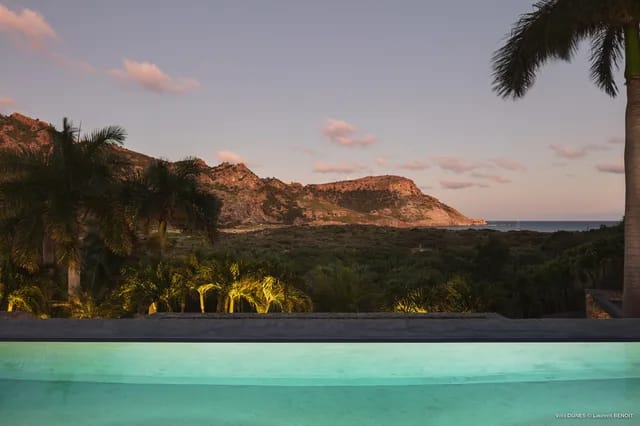 pool at Villa Dunes in St Barts - St. Barts Villa Rental