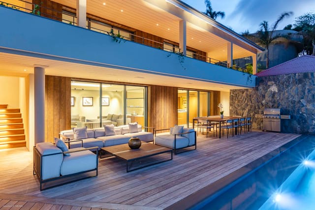 Terrace at Villa Eva