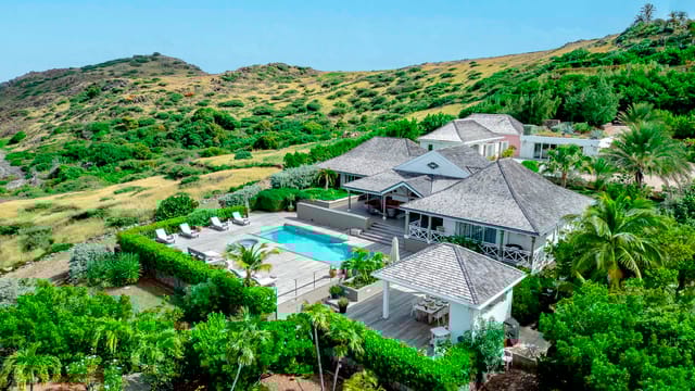 Vie en Rose - Aerial view at Villa La Vie en Rose