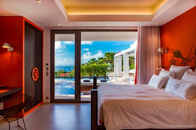 B bedroom hermes view at Villa Legends B