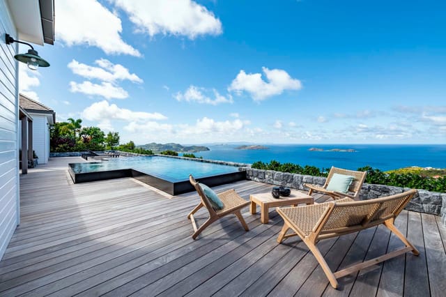 Ma'O - pool ocean view at Villa Ma’O