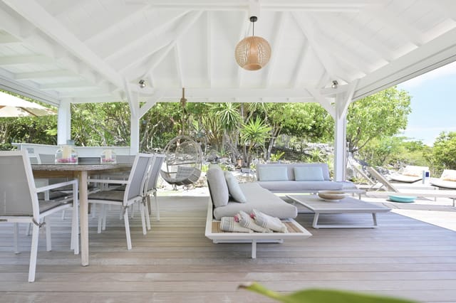 terrace at Villa Marris