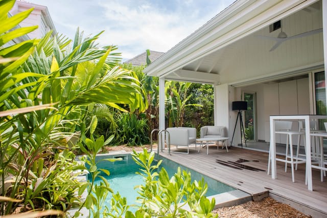 pool at Villa Obi Wan