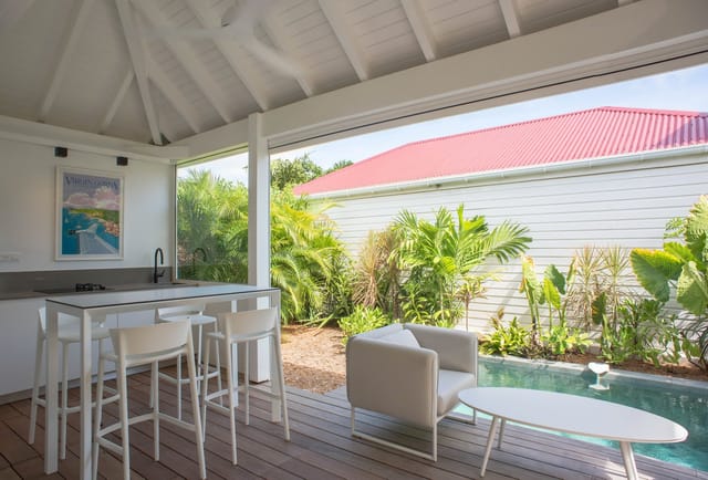 terrace at Villa Obi Wan