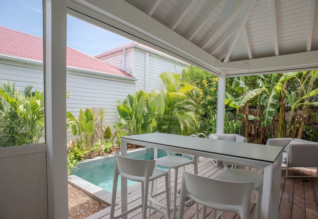 terrace at Villa Obi Wan