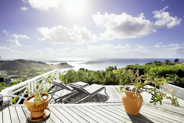 Terrace at Villa Oceana