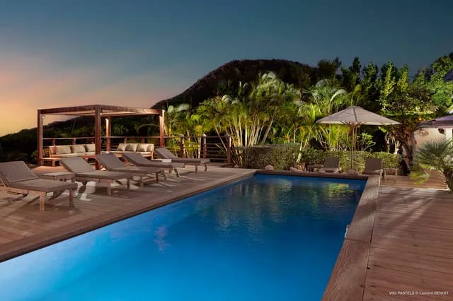 Pool at Villa Pastels in St Barts - St Barts luxury vacation rental