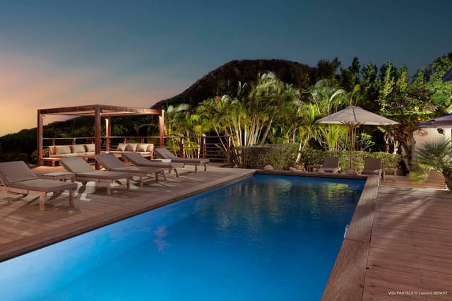Pool at Villa Pastels in St Barts - St Barts luxury vacation rental