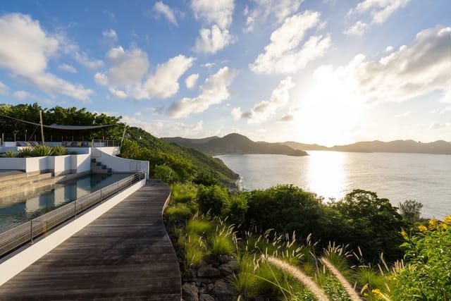 pool at Villa Pyramide