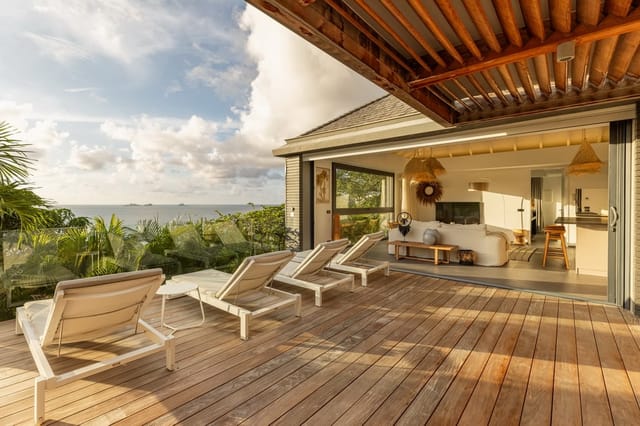 terrace at Villa Santa Alicia