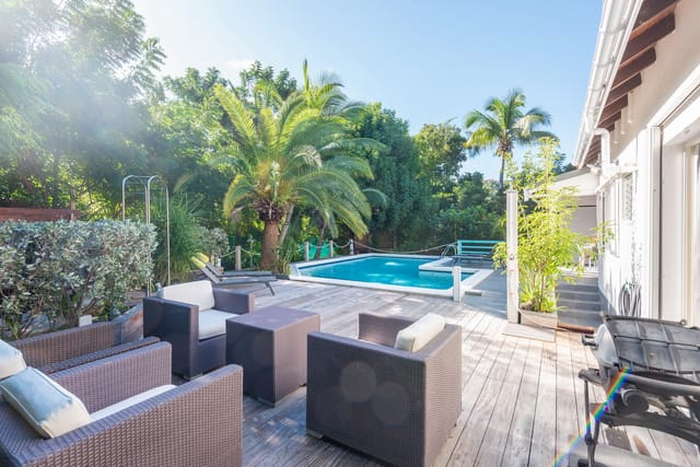 terrace at Villa Seaside