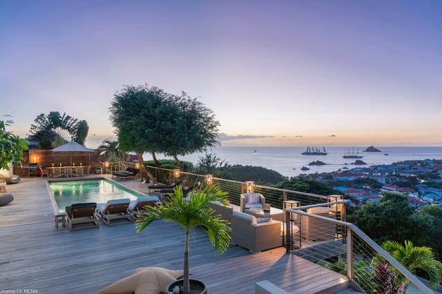 pool at Villa Serenity