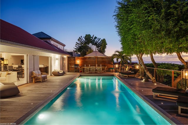 pool at Villa Serenity