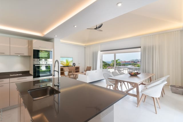 kitchen at Villa Shell Beach