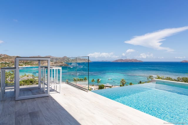 pool at Villa Star in St Barts - St. Barts Villa Rental