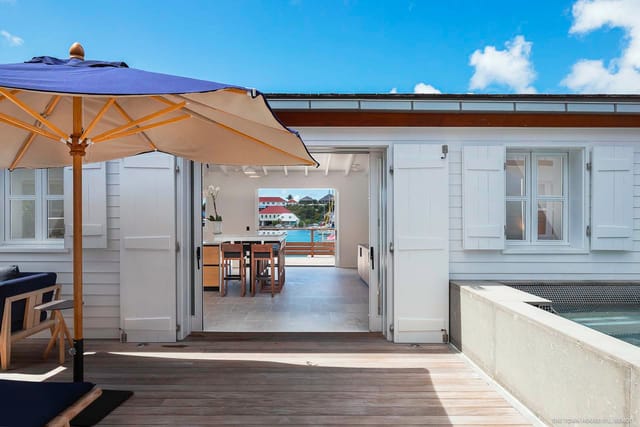 Terrace at Villa The Town House