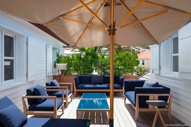 Terrace at Villa The Town House