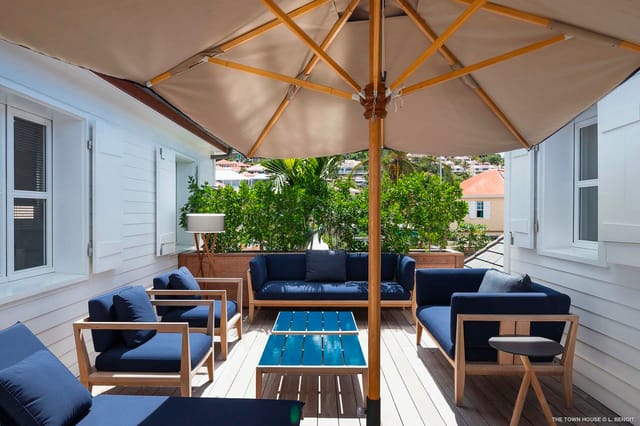 Terrace at Villa The Town House